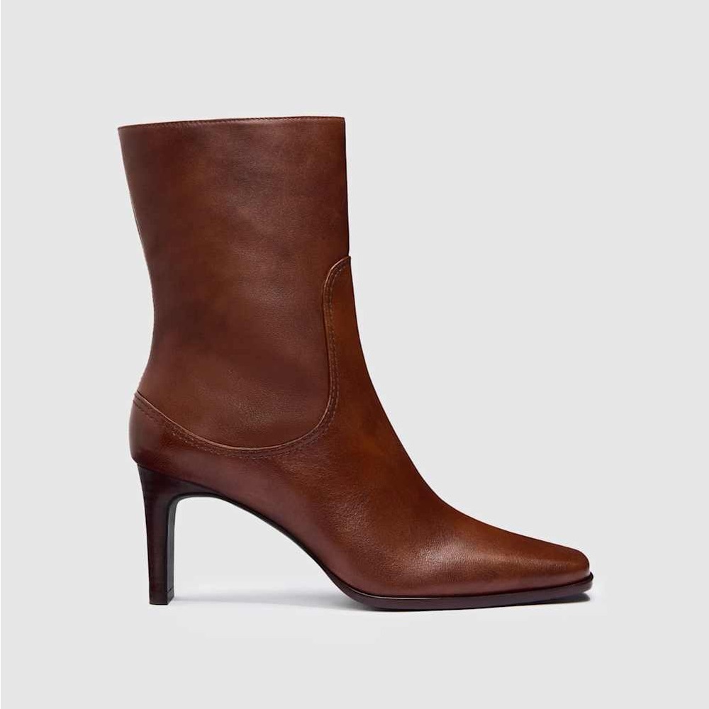 Reformation Claudette Ankle Boot Cavalier Leather